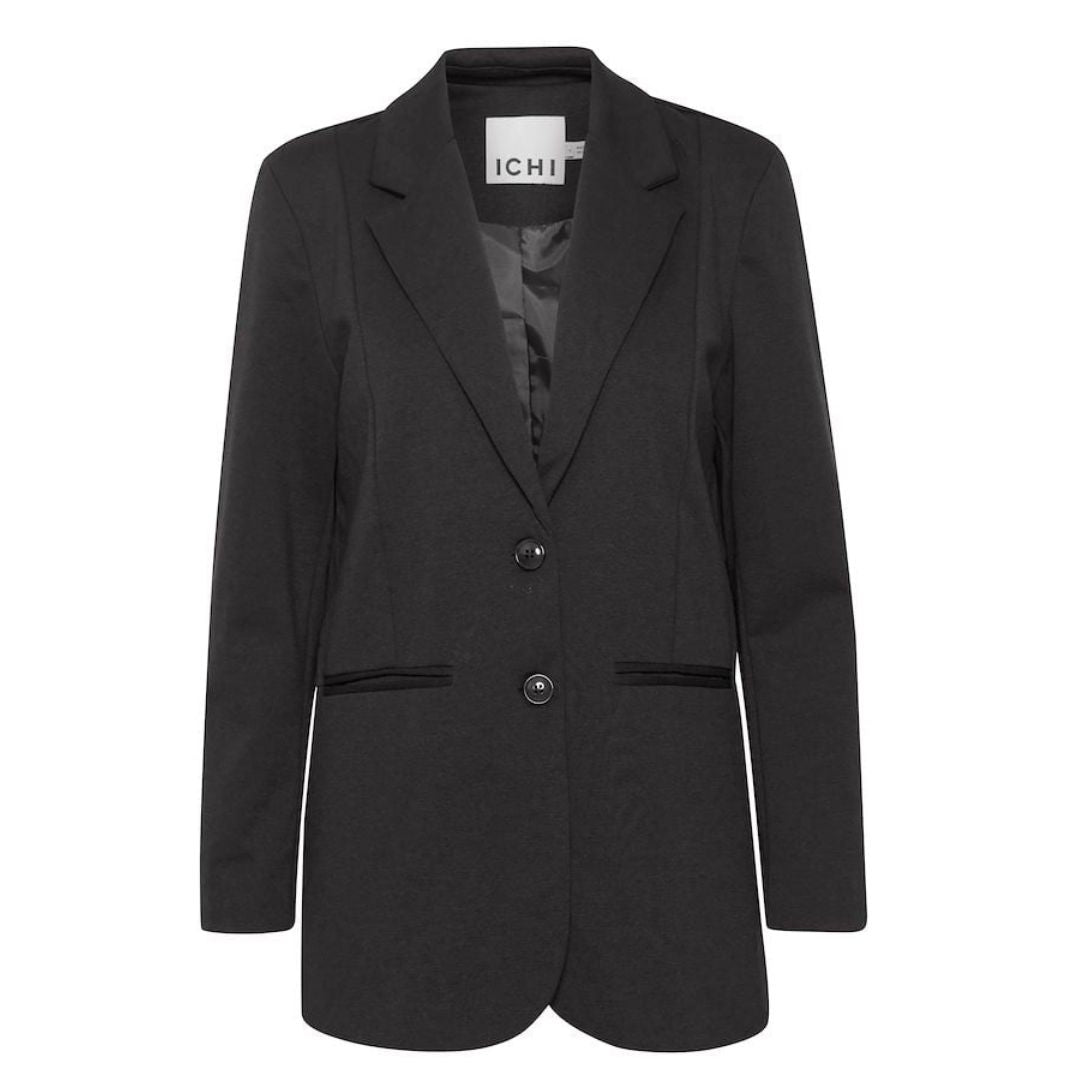 BLAZER ICHI IHKATE OVERSIZE BL NOIR