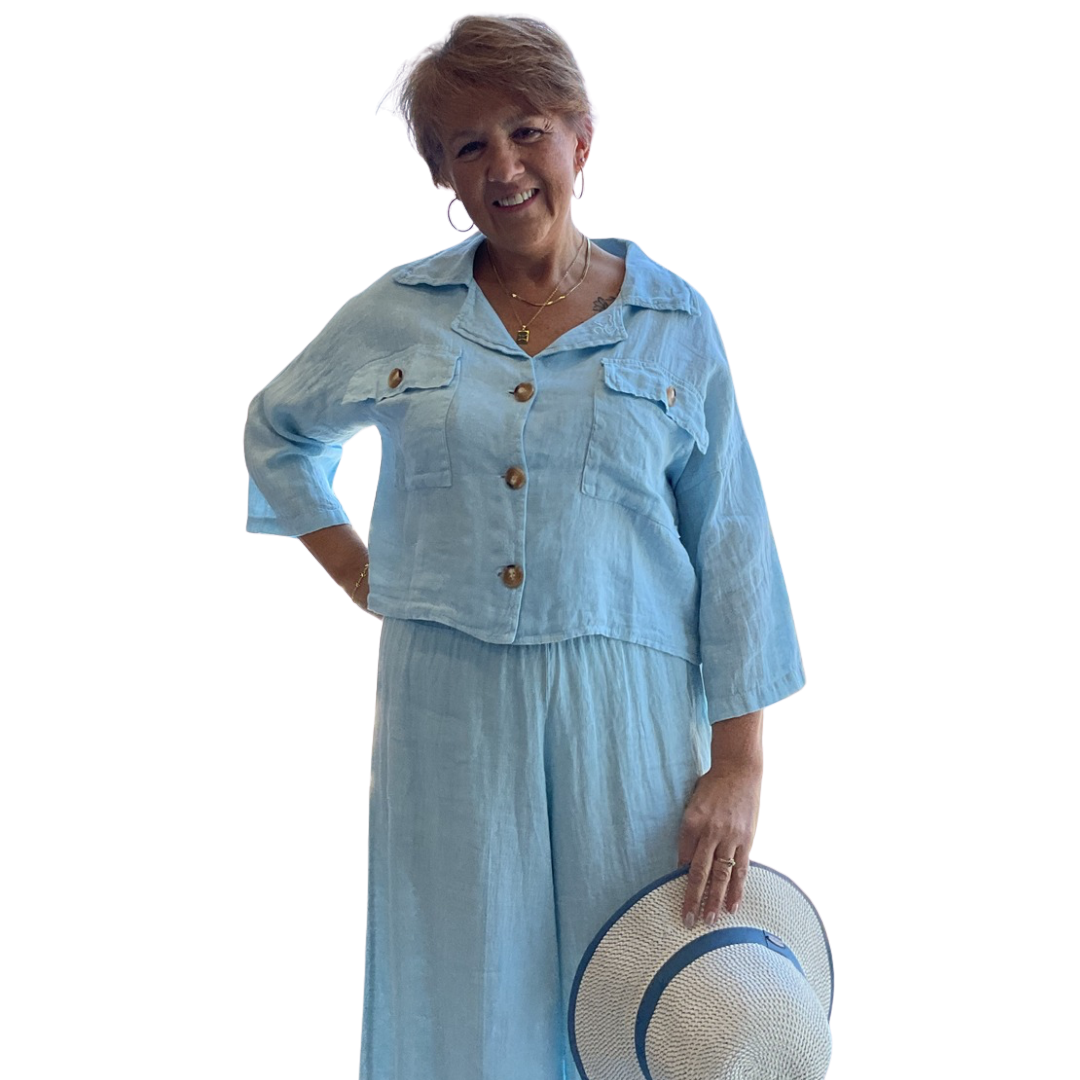 CHEMISE EN LIN SKY