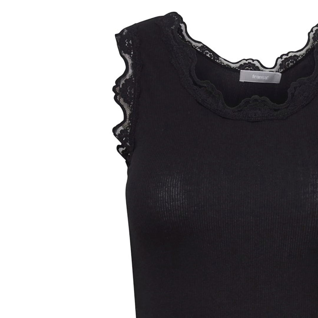 CAMISOLE NOIR HIZAMOND-FRANSA