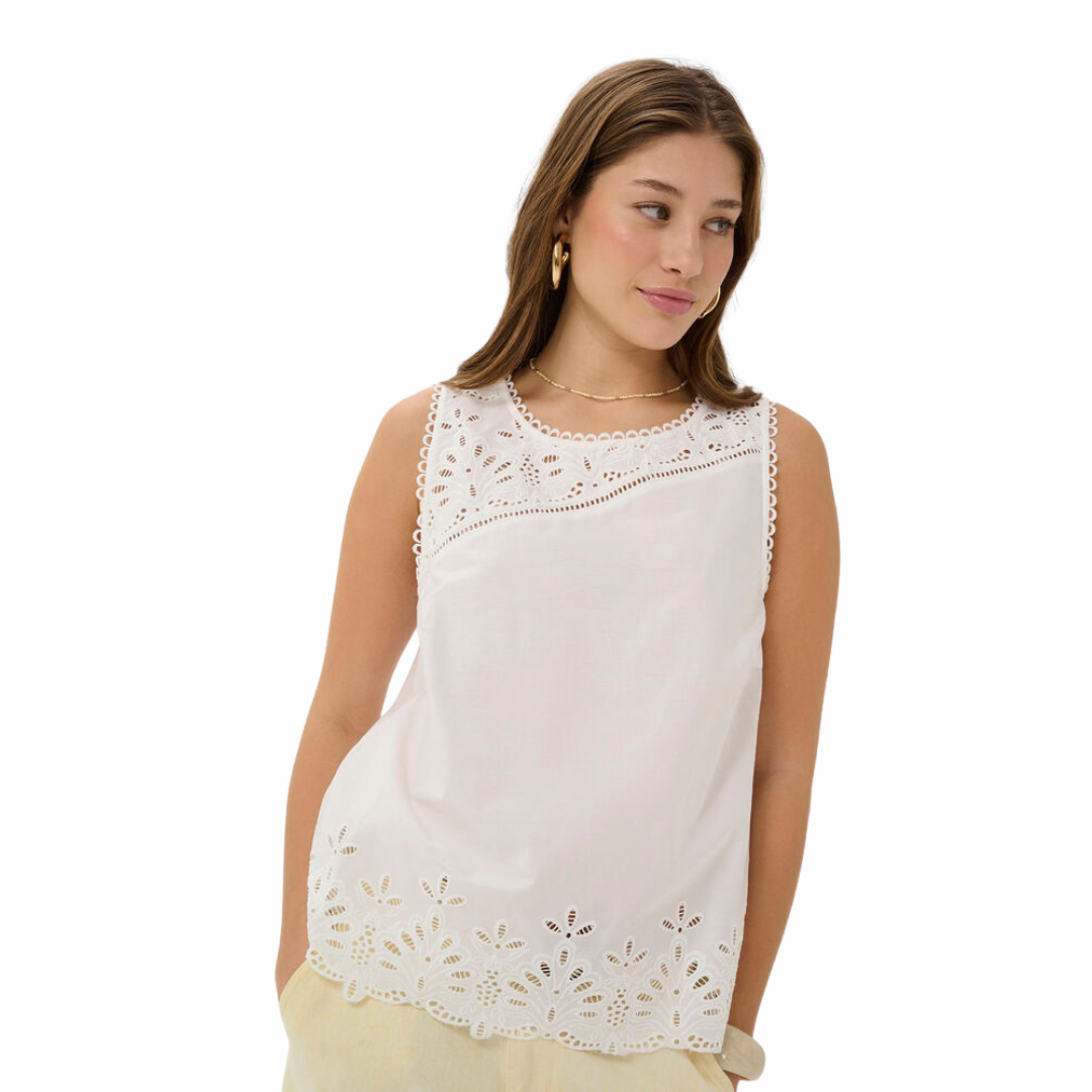 BLOUSE SELINA-CREAM