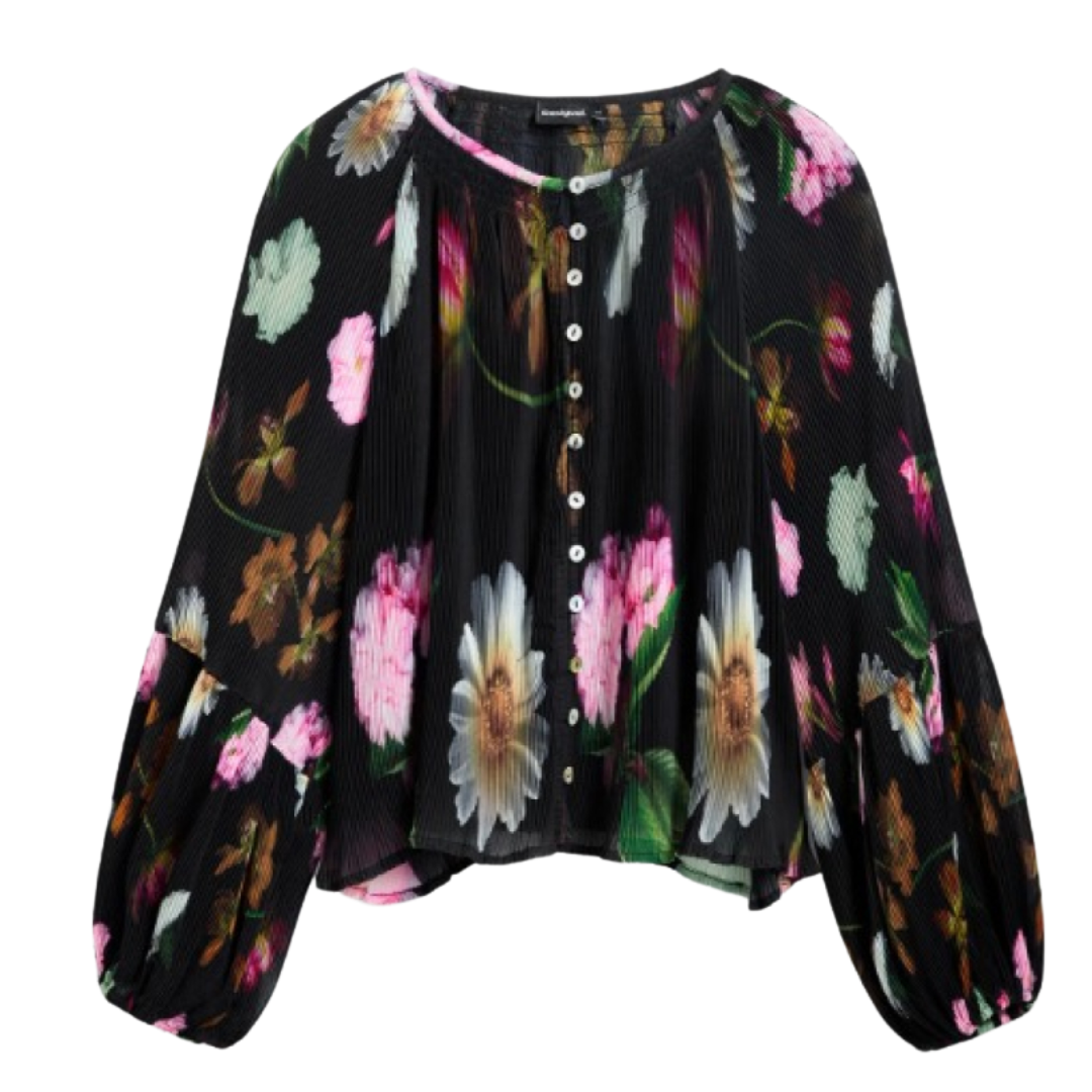 BLOUSE À FLEURS-DÉSIGUAL