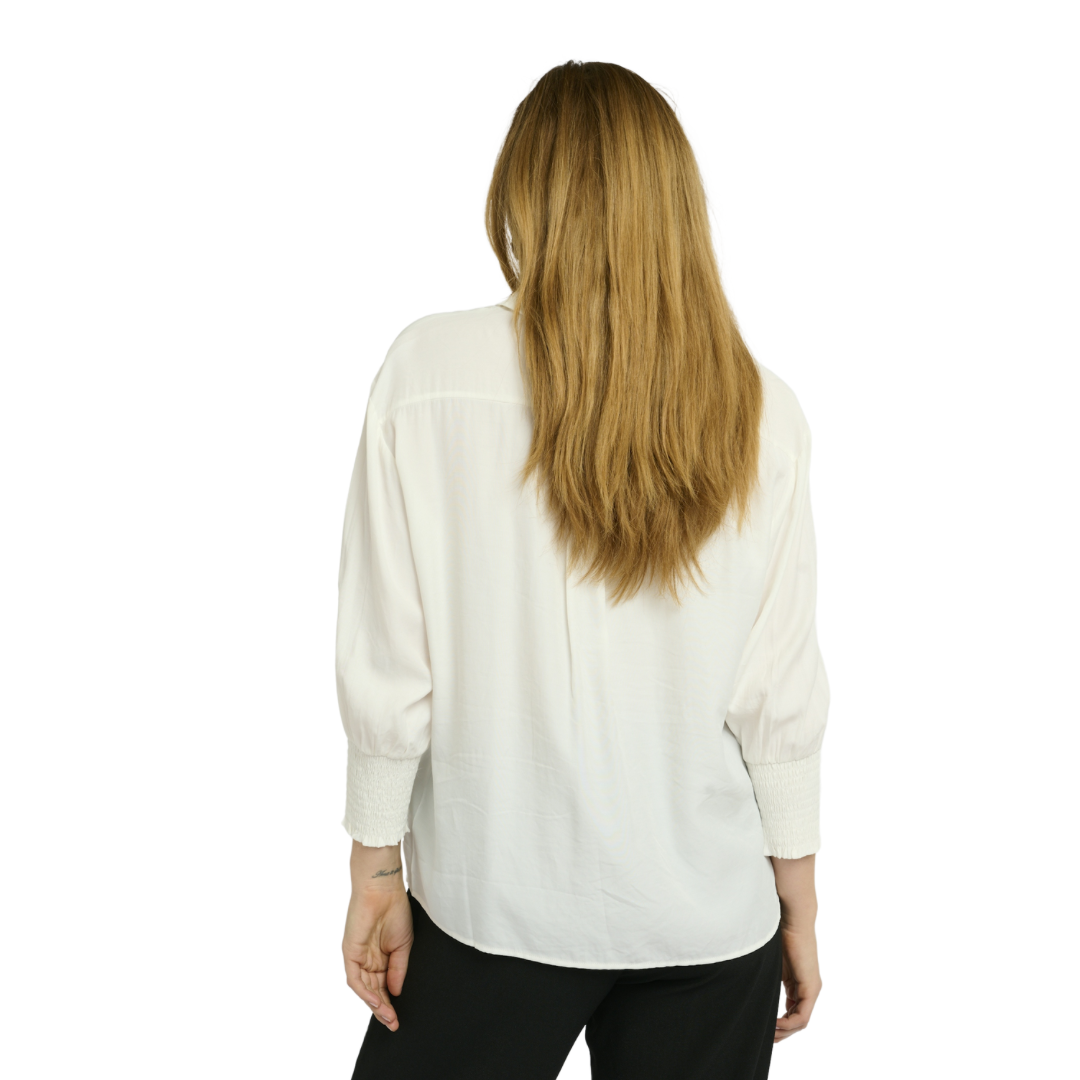 BLOUSE NOLA-CREAM