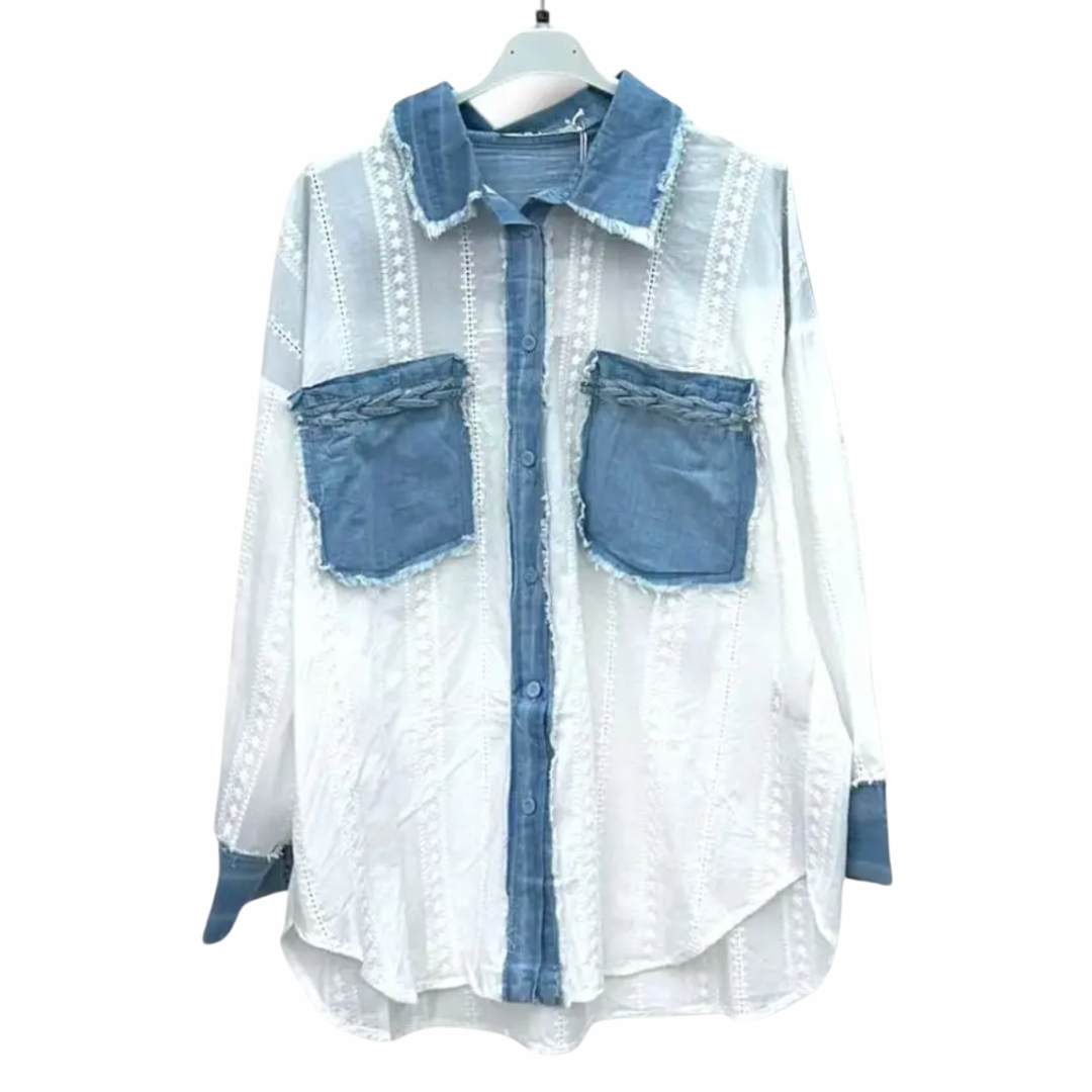 CHEMISE BLANC & JEANS