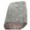 FOULARD CARREAUX ET PETITS COEURS ROSE ET GRIS -CARACOL