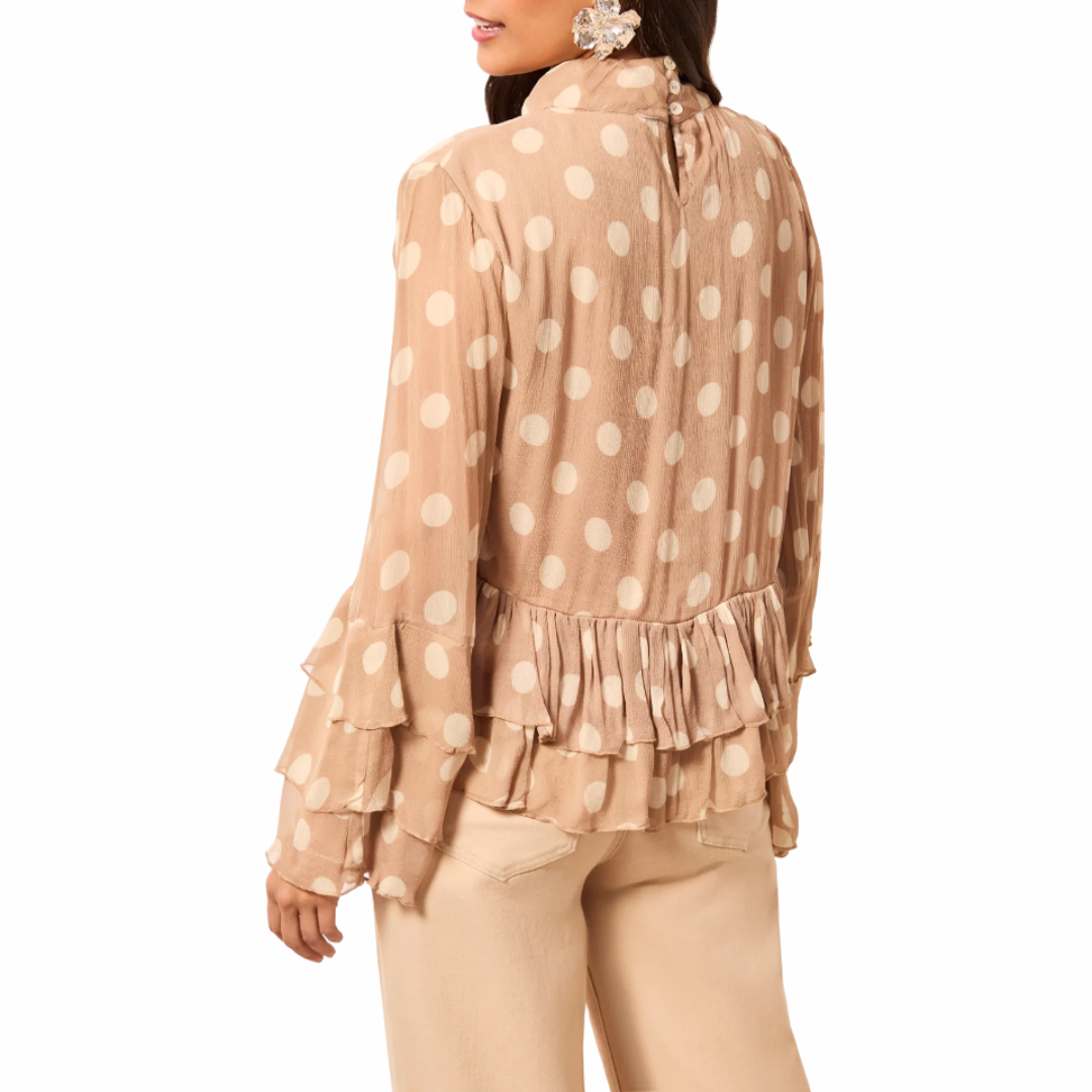 BLOUSE A POIS-TRIBAL