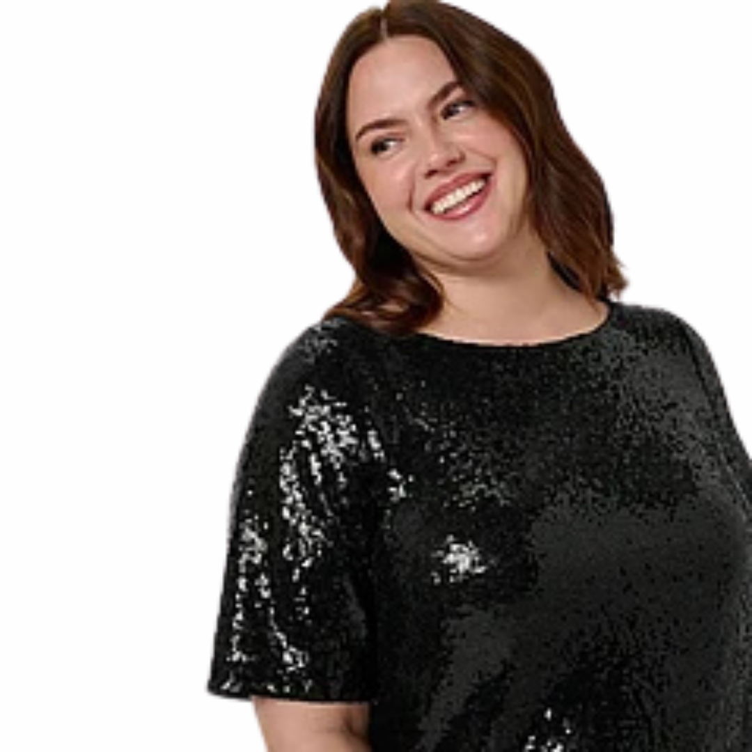 BLOUSE MIRANA-KAFFE CURVE