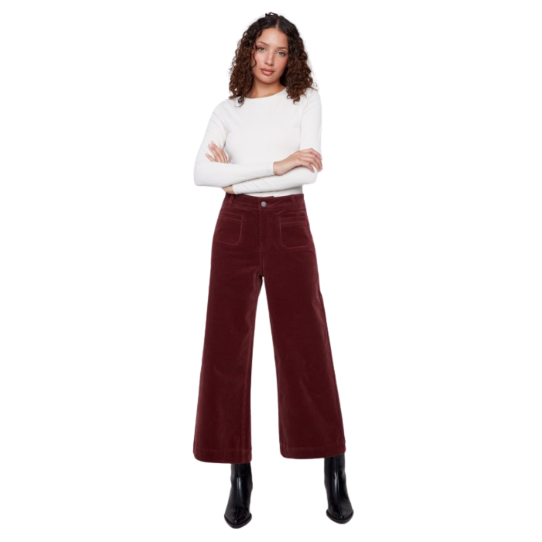 PANTALON CÔTELÉ CABERNET-CHARLIE B