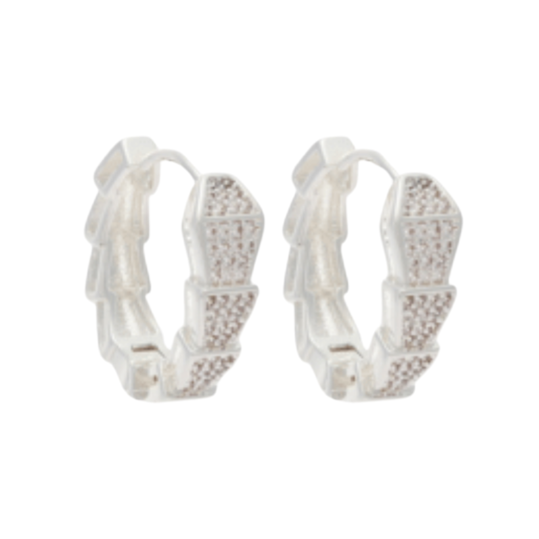 BOUCLES D’OREILLES ARGENT-MERX