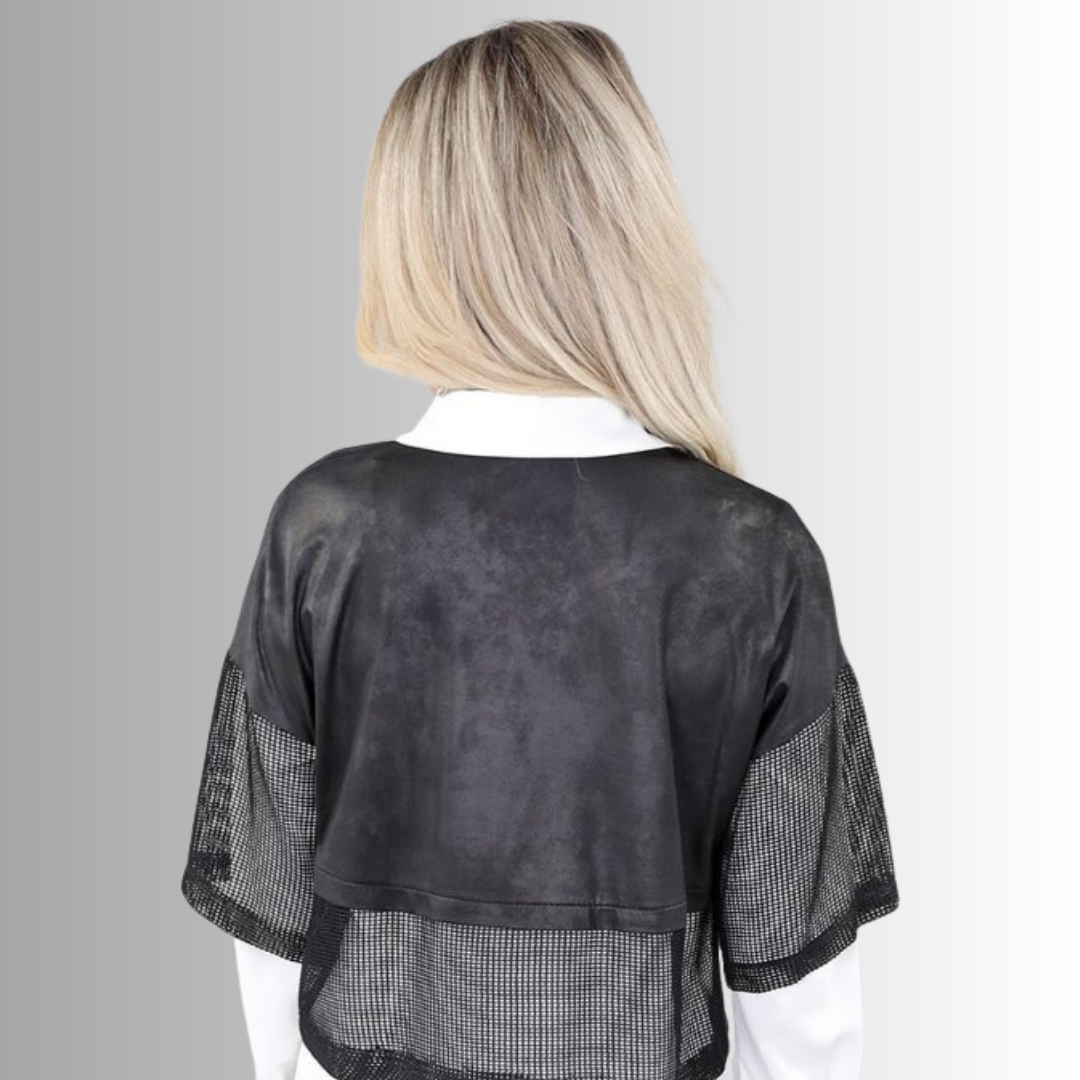 BLOUSE & HAUT EN FILET-MICHAEL TYLER