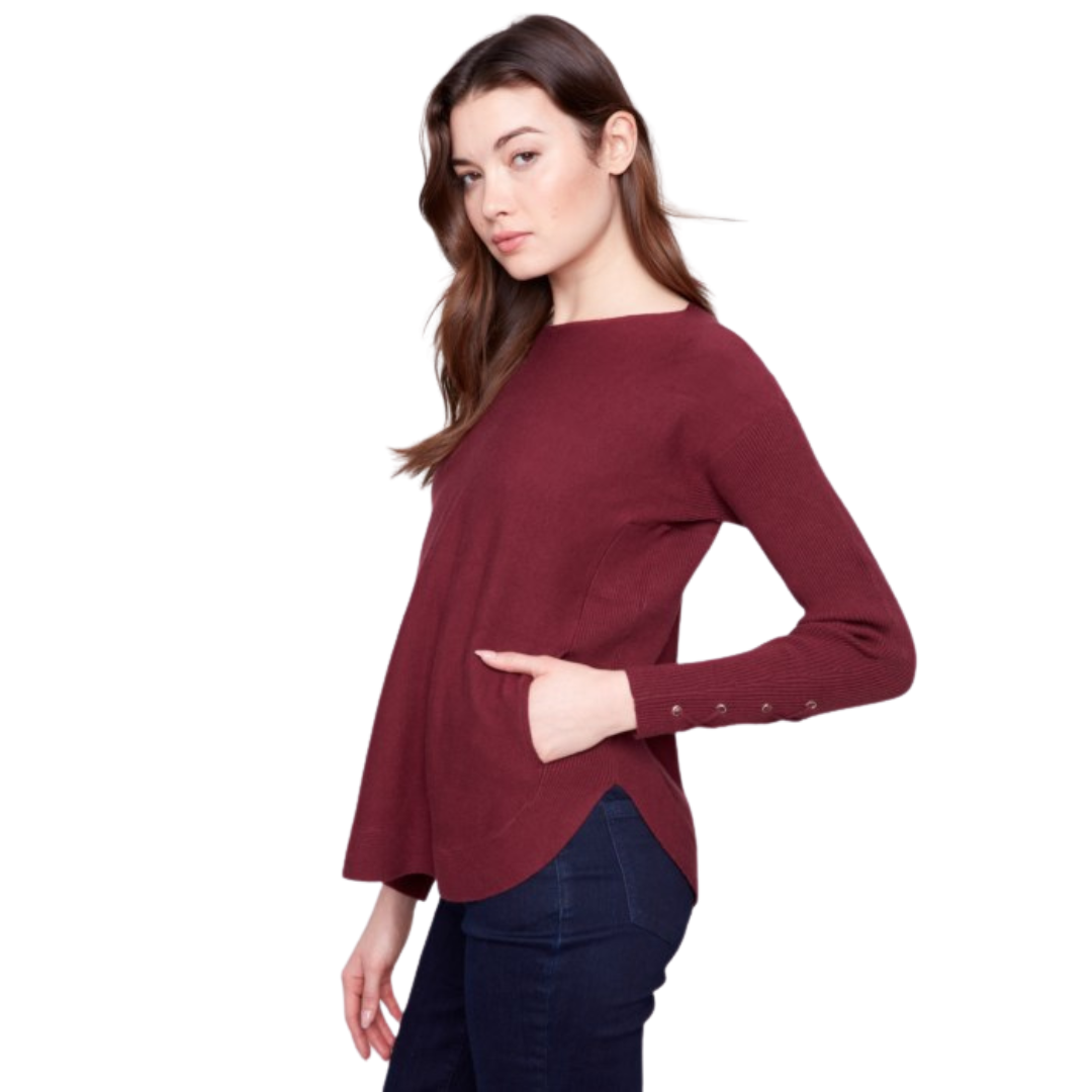 CHANDAIL A LACETS-CHARLIE B