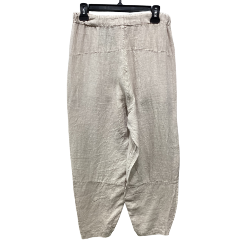 PANTALON EN LIN SAND