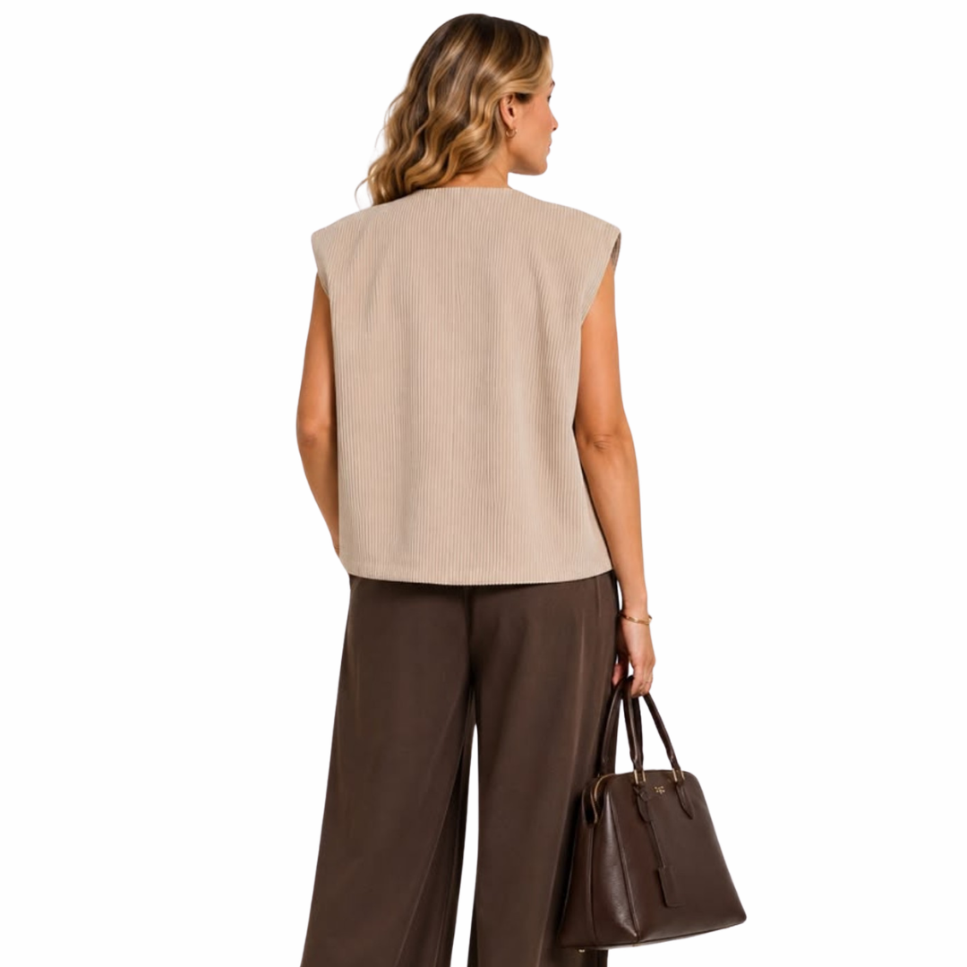 VESTE EN VELOURS CÔTELÉ