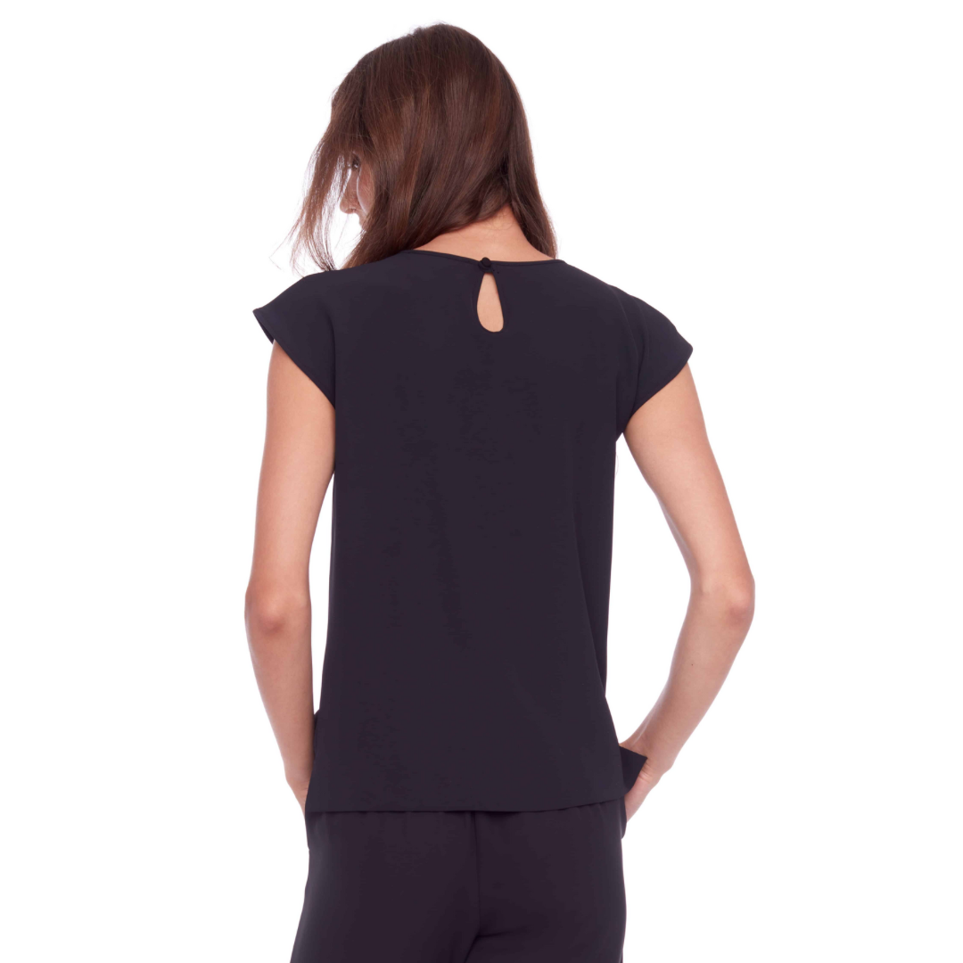 CAMISOLE SOLIDE EN SOIE VÉGÉTALIENNE