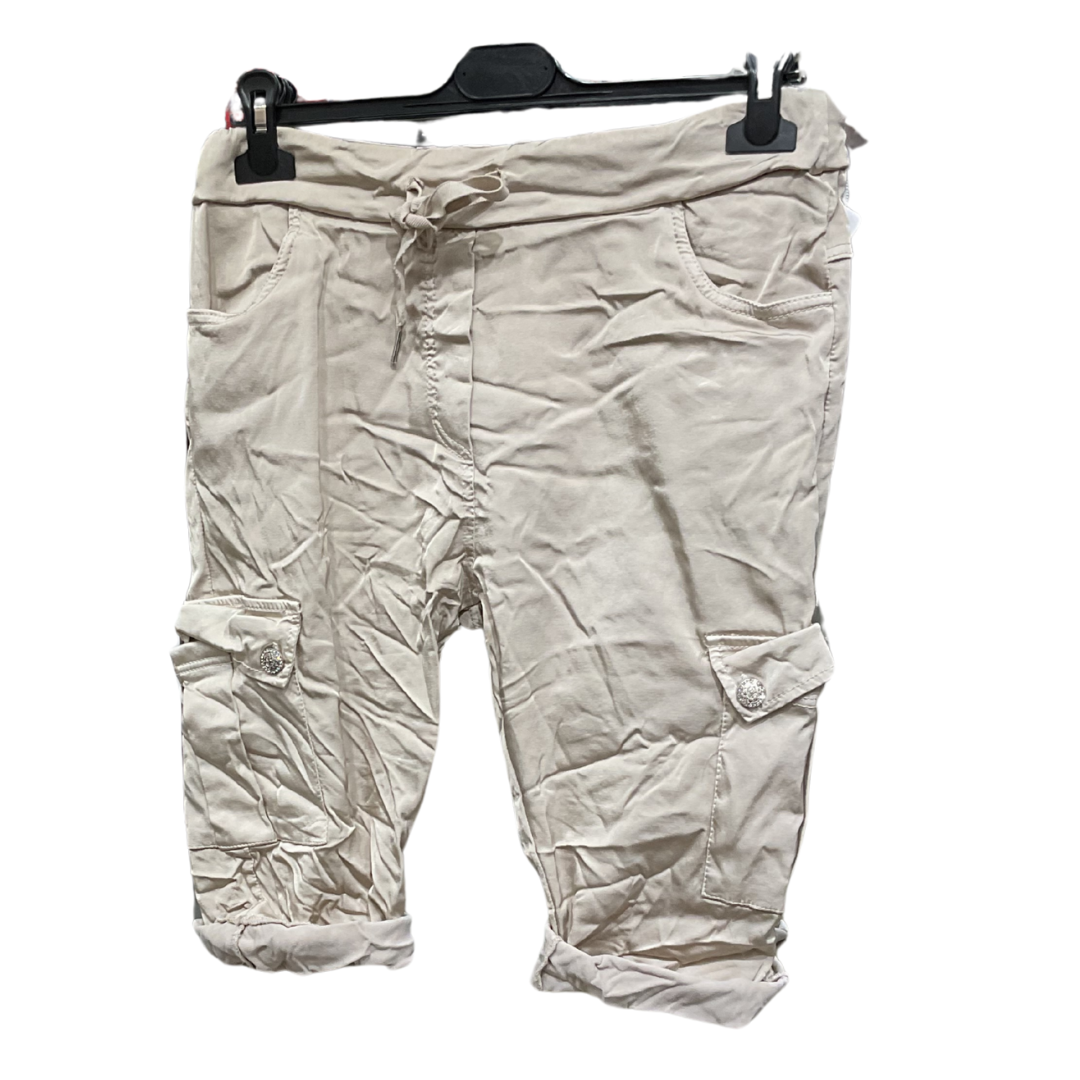 BERMUDAS CARGO BEIGE