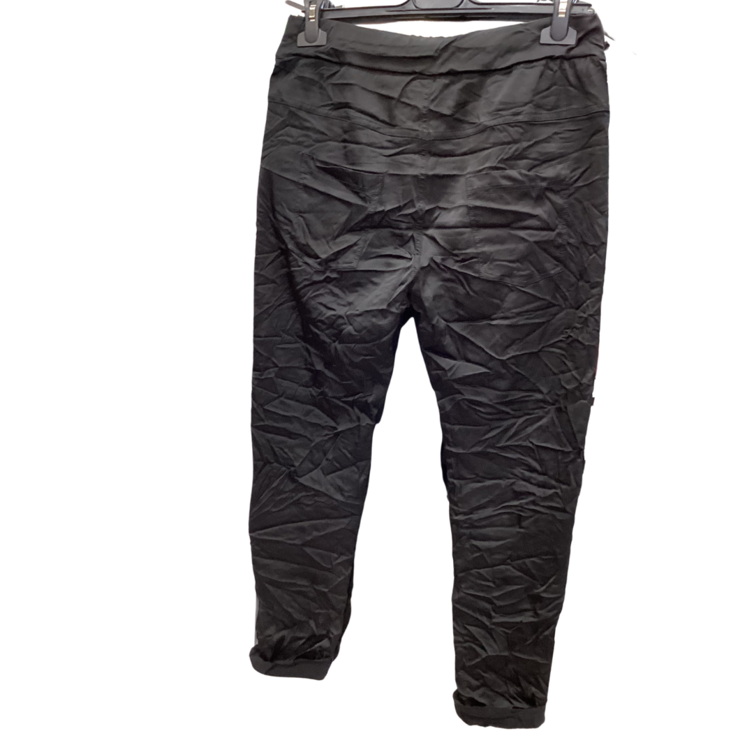 PANTALON LUSTRÉ NOIR