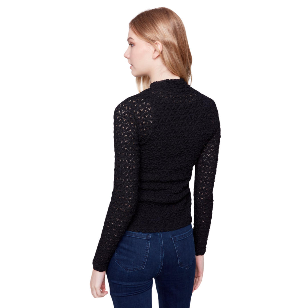 CHANDAIL CHARLIE B C1371XPK NOIR