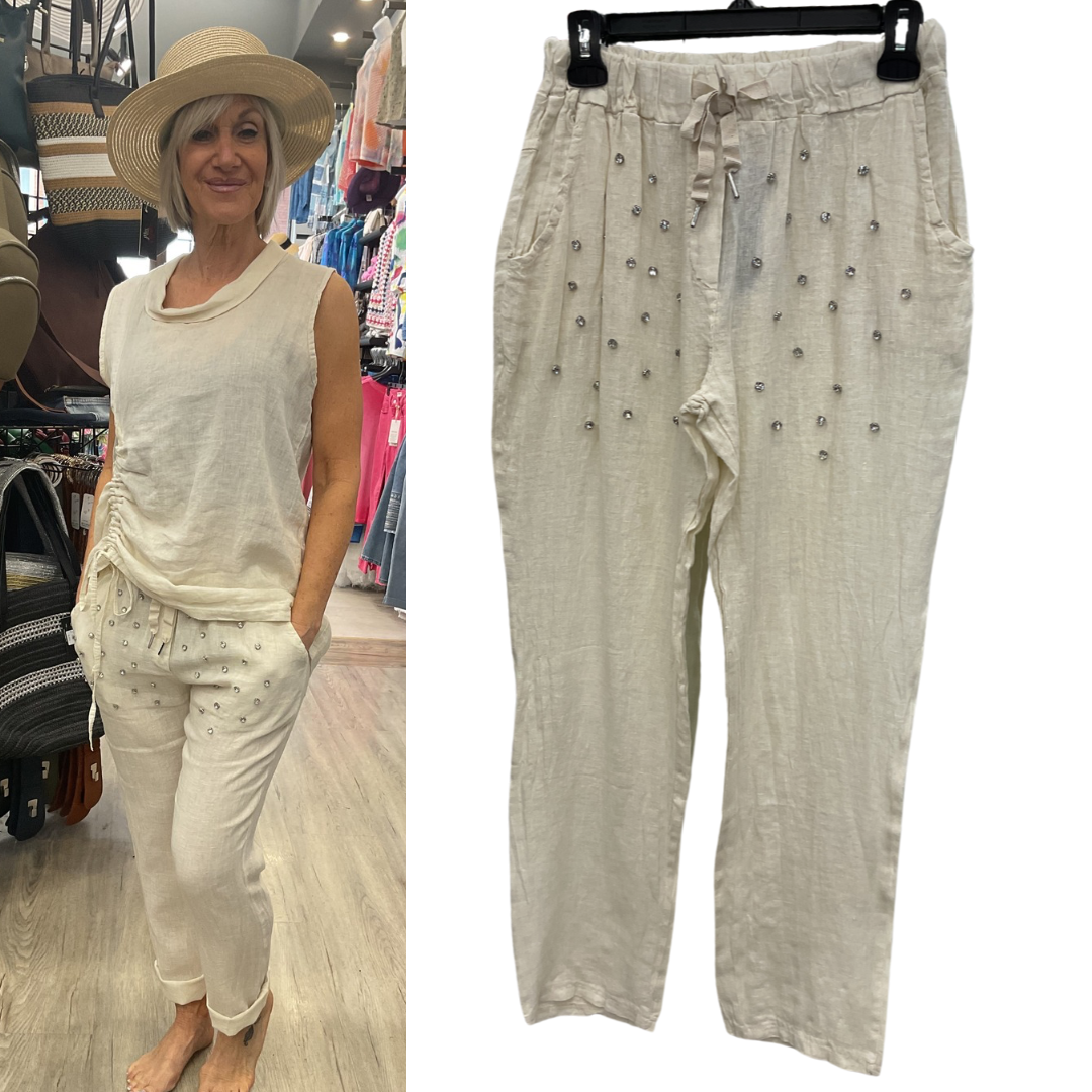 PANTALON VANILLE