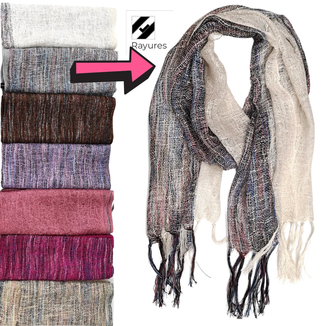 ÉCHARPE TRANSPARENT